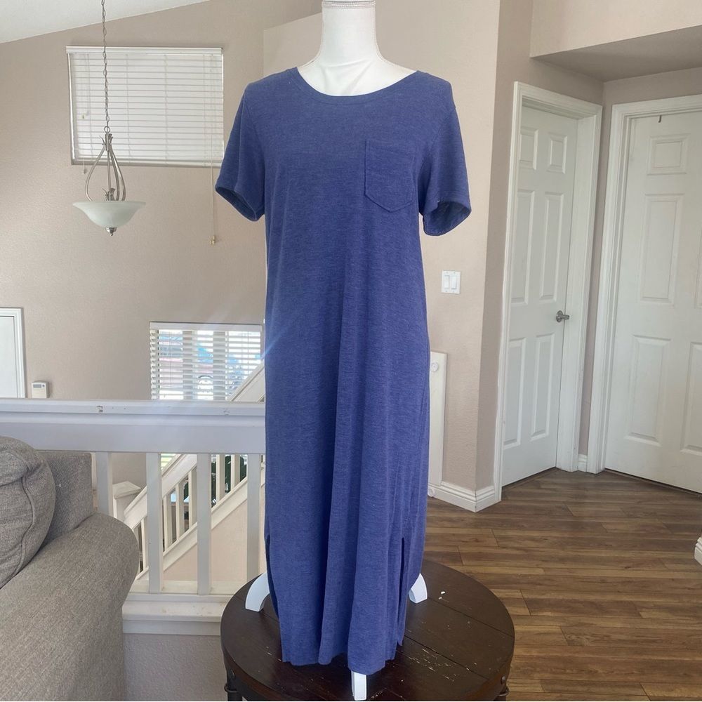 Jessica Simpson Short Sleeve Blue Dress